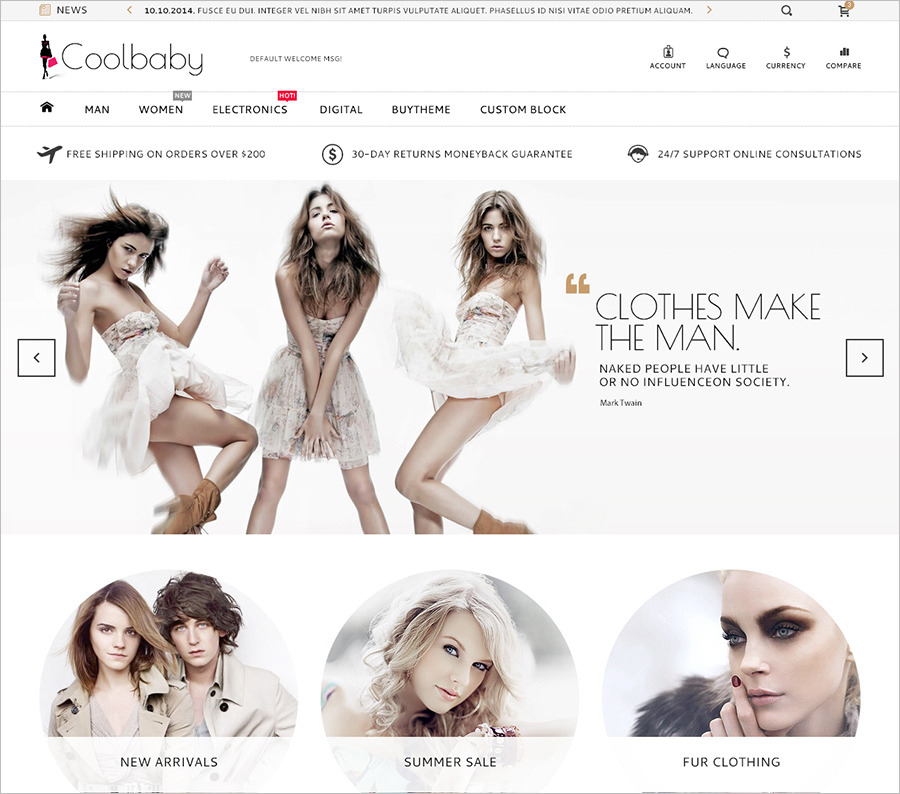 Html Fashion Website Templates Free Premium