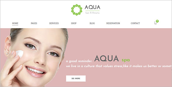 Spa-Beauty Responsive Commerce Drupal Theme
