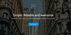22+ HTML5 One Page Templates