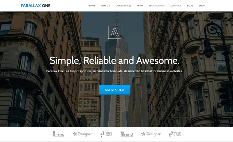 20+ HTML5 One Page Templates | Free & Premium Templates