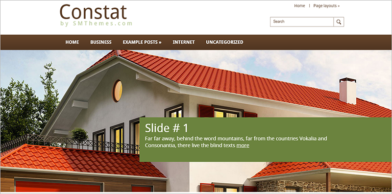 Real Estate WP Theme with Dynamic Content Loader
