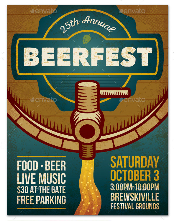 Beer Festival Event Poster