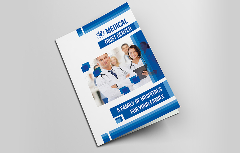 Bi Fold Brochure Template for Medical