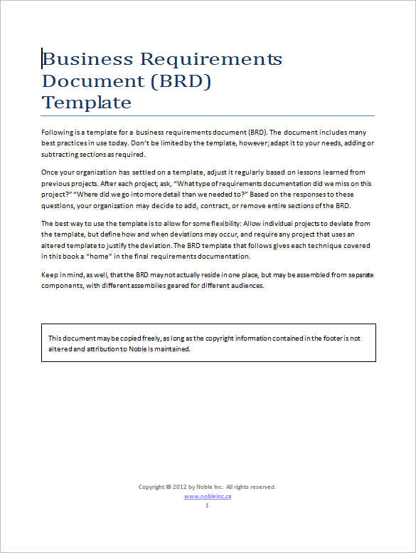 business-requirements-documents-templates