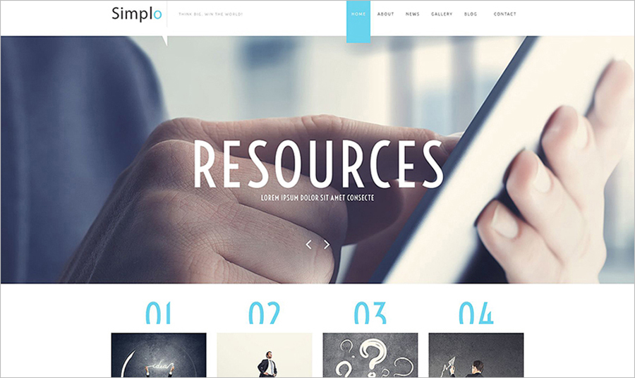 Business Responsive Website HTML5 Template