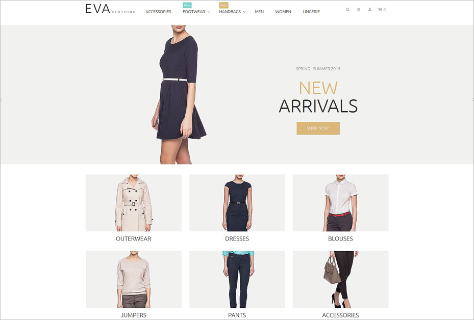 Clothes Online Store Magento Theme