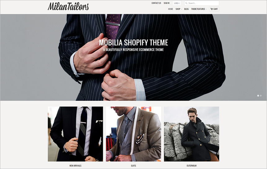 Clothing Online WebSite Template