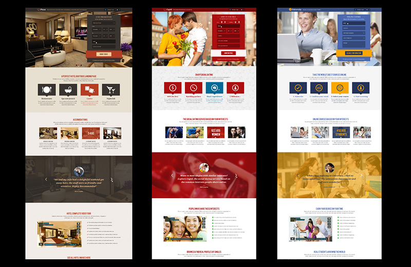 Corporate Landing Page Template