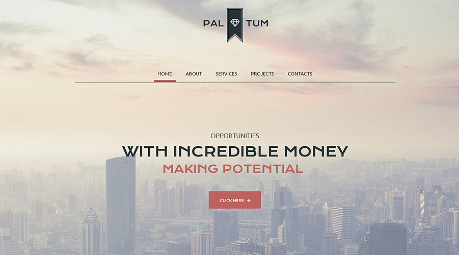 Corporate Style Business Site Website Template Built With HTML5 & CSS3