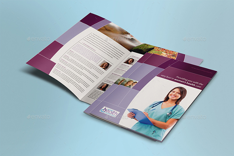 Health Care BI-FOLD Brochure Template