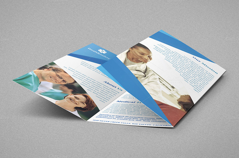 Medical Services A4 Trifold Brochure