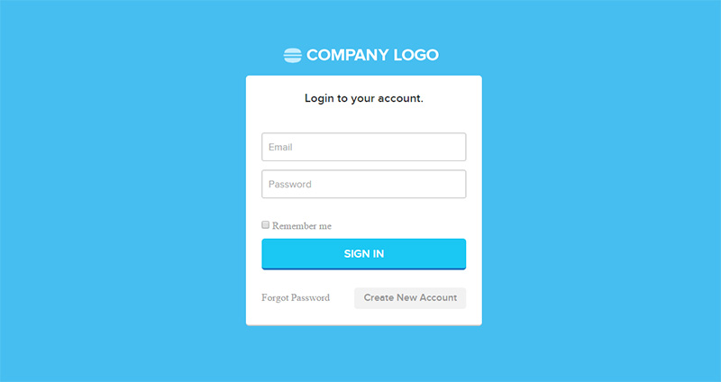 PHP Registration Form Template Download