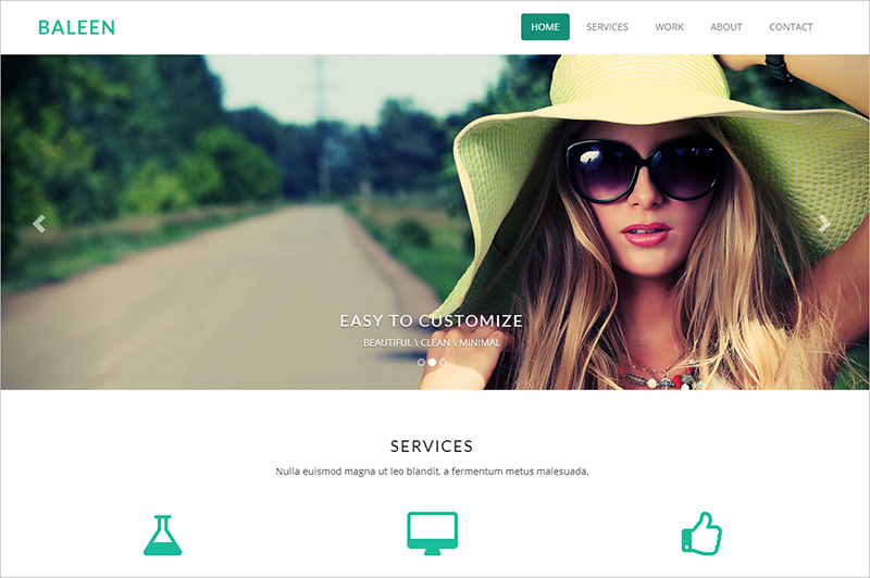 Parallax Scrolling Bootstrap Responsive Web Template 