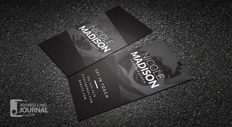 Photographer Business Card Template Free Download
