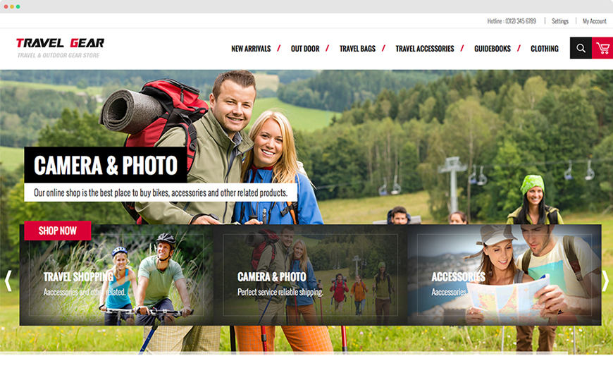Responsive Magento Sports Theme With Deal Offering Tool