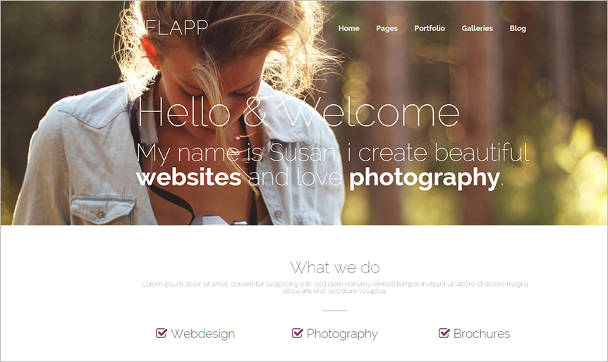 Responsive WordPress Personal Theme With JQuery