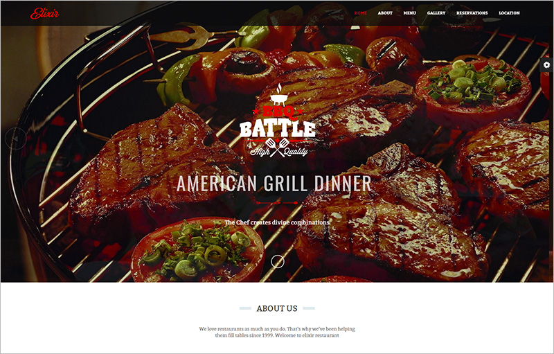 Restaurant HTML Website