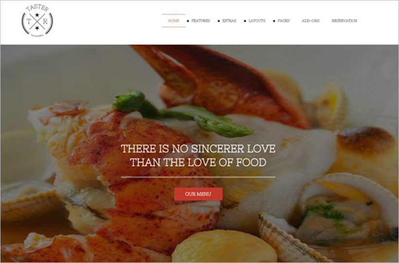 Ultimate Restaurant Business Joomla template