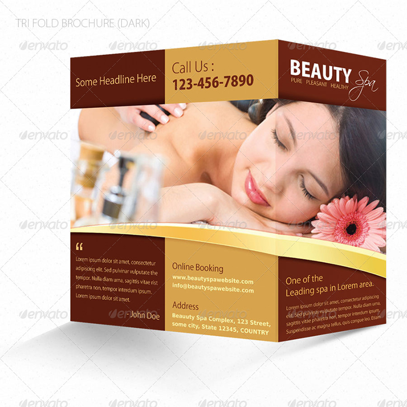 Beauty Spa Brochure Design