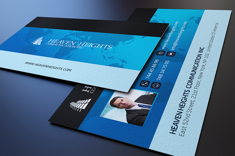 Business Communication Agent Card Template