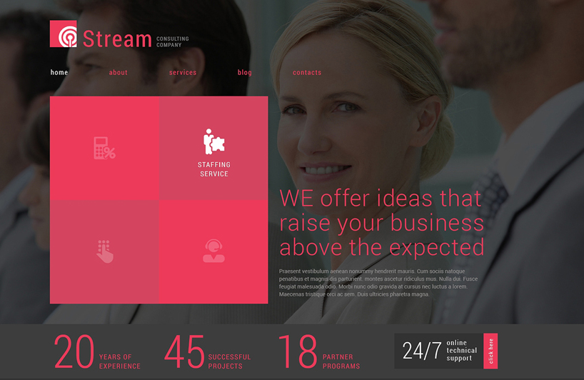 Business Consulting Company Joomla Template