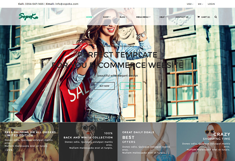 HTML Fashion Website Templates | Free & Premium