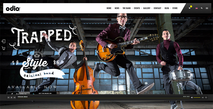 Music WP Theme For Bands & Musicians