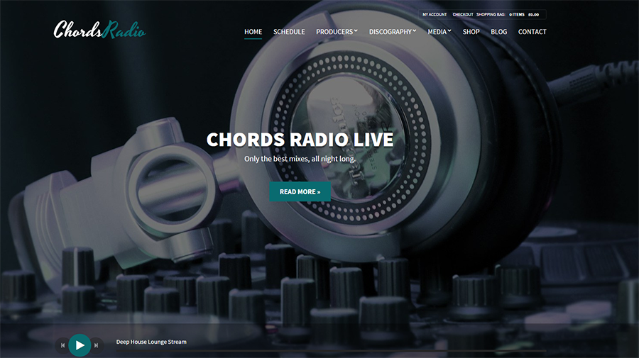 Music,Artist & Radio WordPress Theme