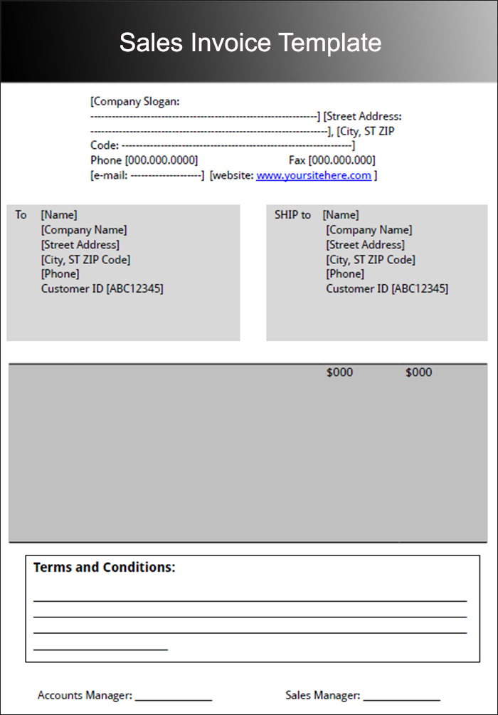 15+ Invoice Templates Free Word, Excel, PDF Formats