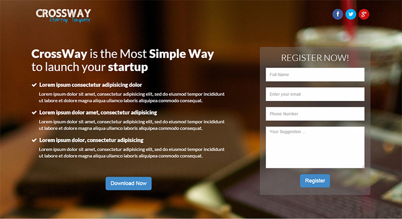 Startup Landing Page Templates Free Premium Startup Landing Page Templates Free Premium