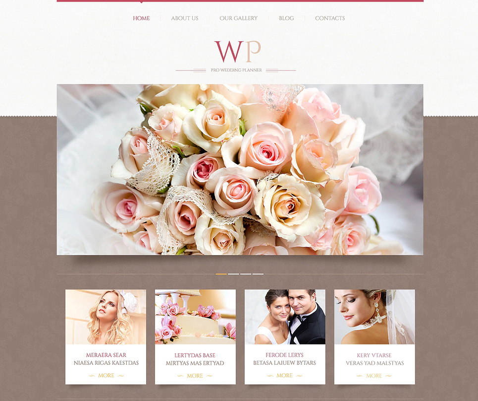 Tender Wedding Planner WordPress Theme