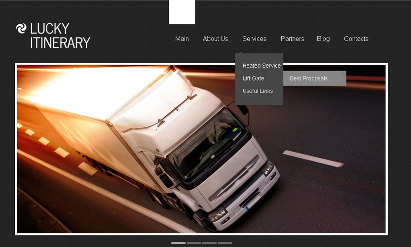 Trucking WordPress Theme