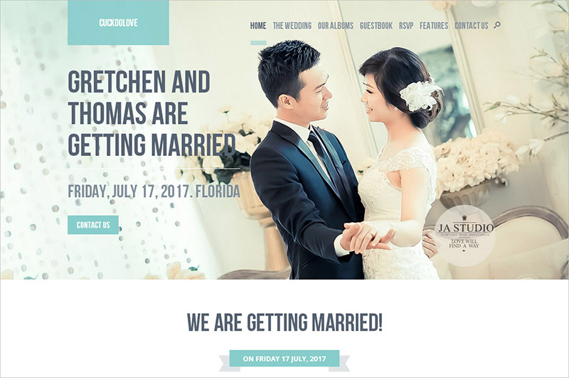 Wedding WordPress Template