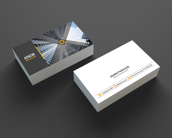 architecture business card