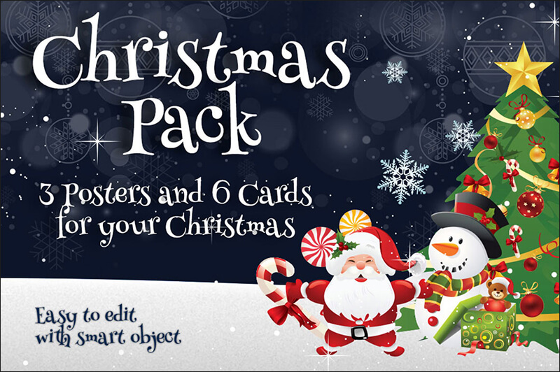 Christmas Pack Posters & Cards