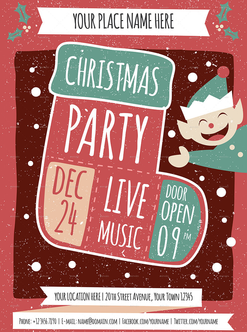Christmas Party Design Template