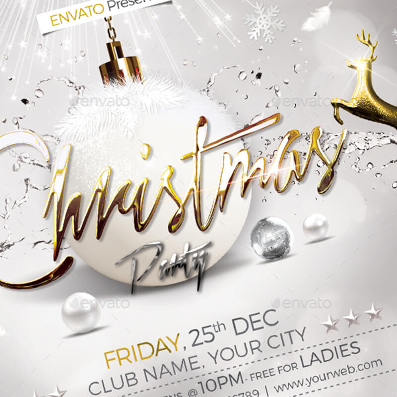 Christmas Party Flyer 2015