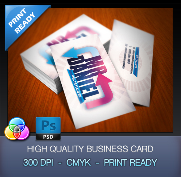 Developer Business Card Free Download