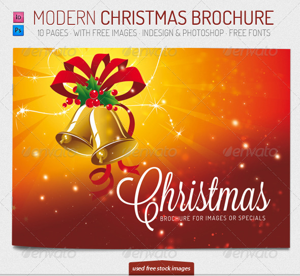 Modern Christmas Brochure Template