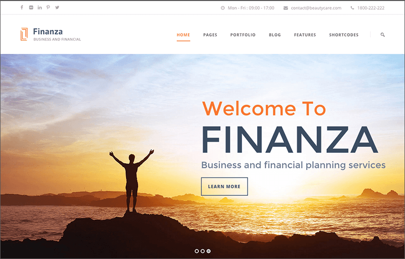 Business & Financial WP Theme