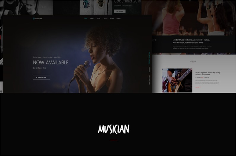 18+ Music Blog Themes Free & Premium Templates