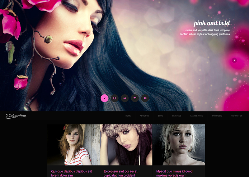 Photography Blog HTML Template 