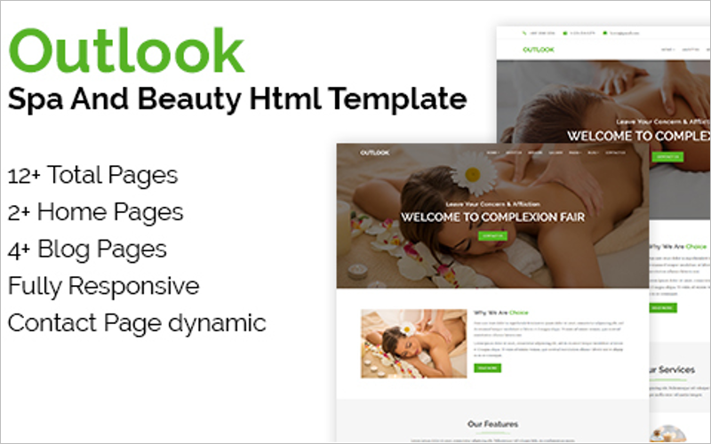 Spa & Beauty HTML Template