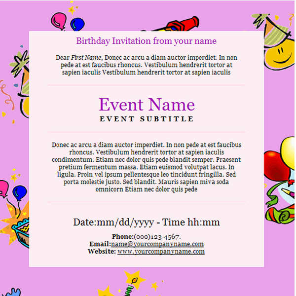 birth-day-email-templates