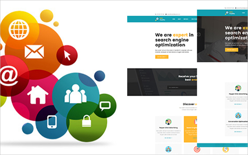 Marketing and SEO HTMl5 Template