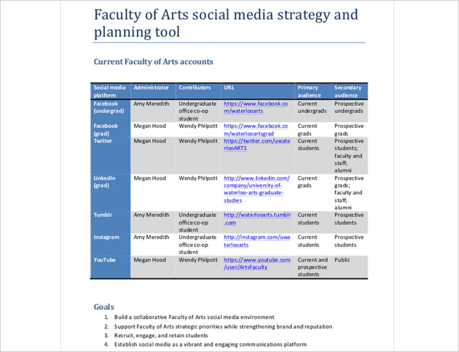 arts-social-media-marketing-strategy-template