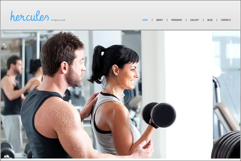 Fitness Responsive WordPress Theme 2