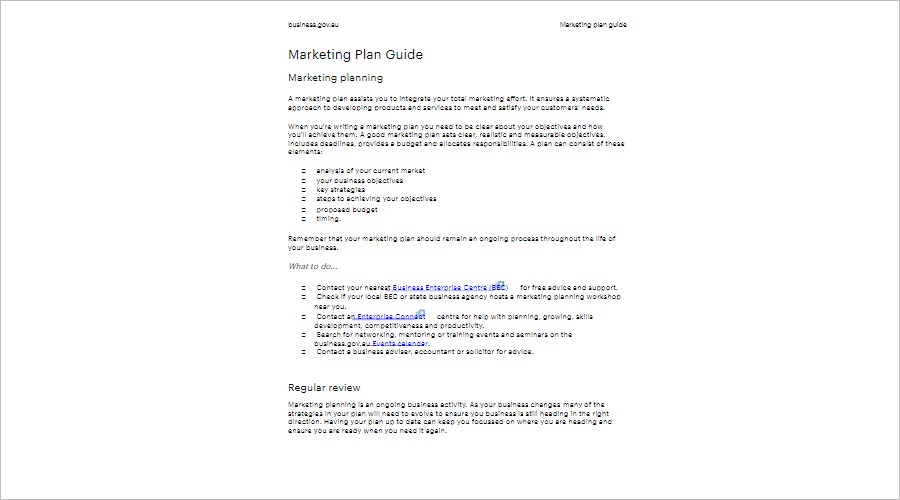 Marketing Strategy Planning Guide 