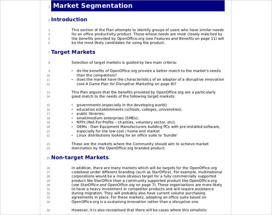 marketing-strategy-segmentation-template