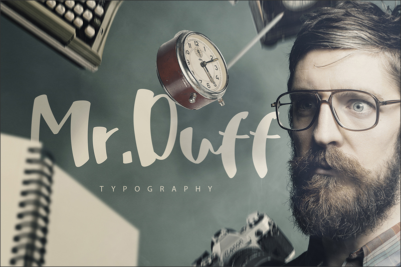 Mr. Duff Typeface [-50% Intro offer]
